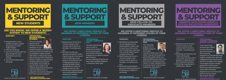 Mentoring & Support Flyers