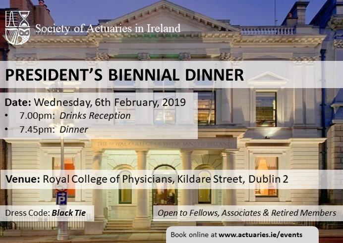 President's Biennial Dinner 2019