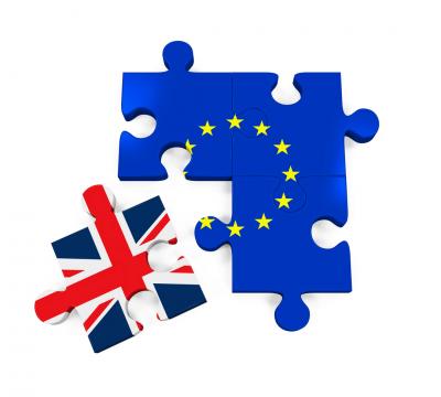 Brexit jigsaw piece
