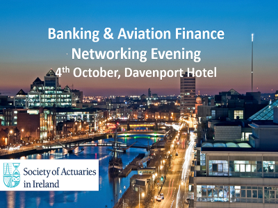 Banking and Aviation Finance networking evening 