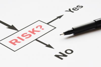 Yes no Risk arrows